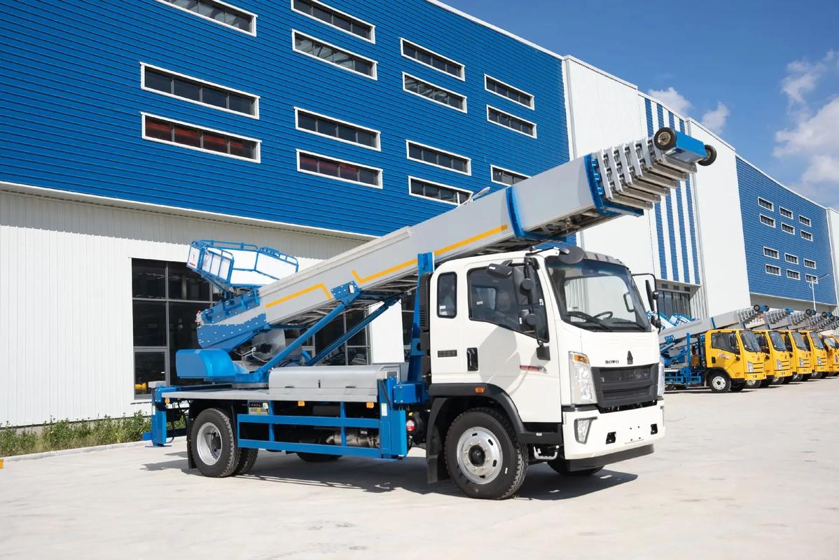 金溪县出租云梯车高空作业车 建筑垃圾搬运